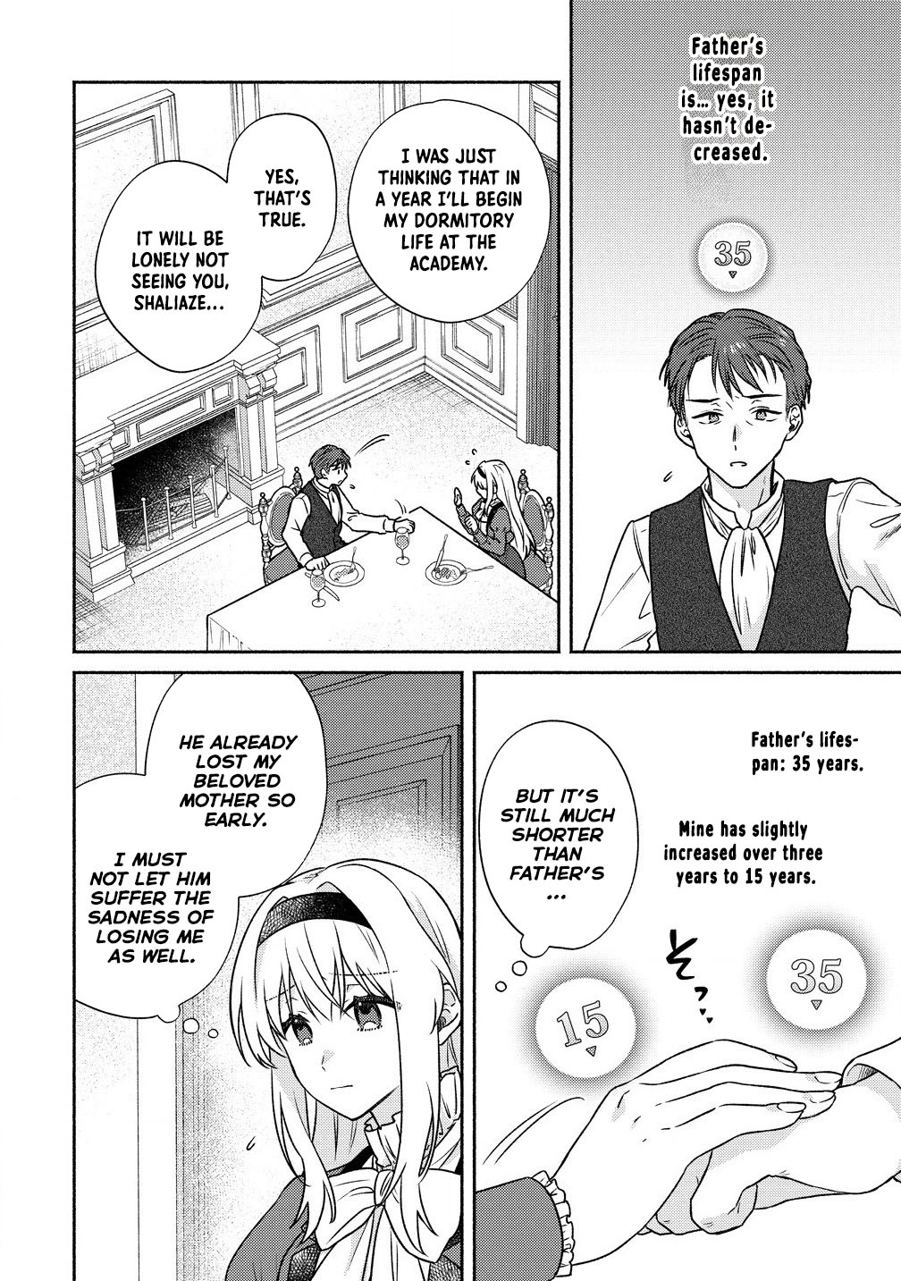 My Lifespan Was Cut to 10 Years After Engagement, So I’ll Start Solving Mysteries! Chapter 4 - . Page 4